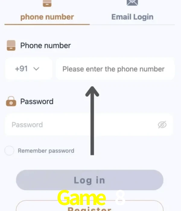 Game 8 login